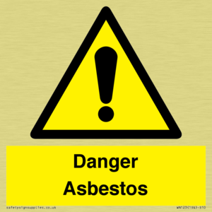 danger asbestos